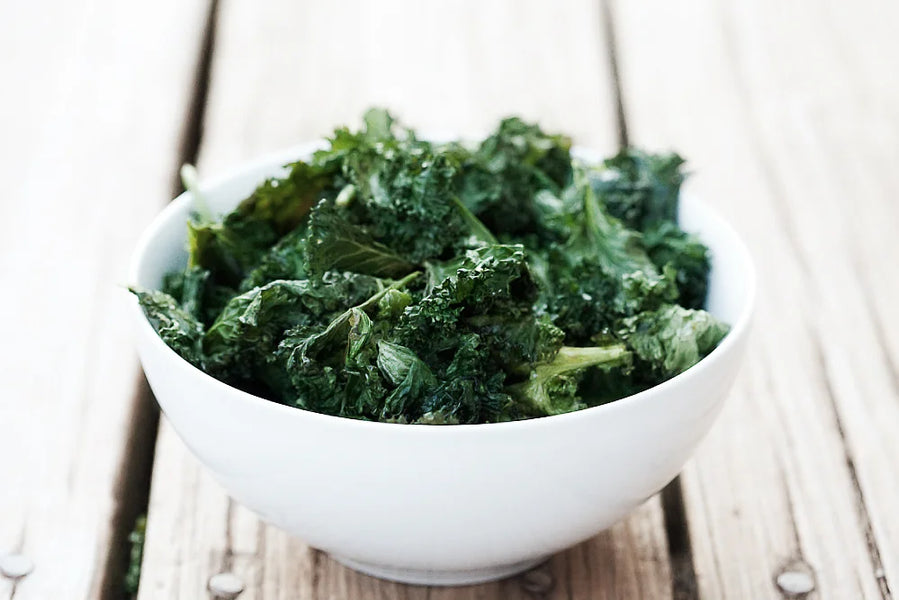Kale & Hearty: Evermore Me Salt & Vinegar Kale Chips!