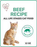 Beef Recipe for Cats - 12oz