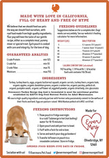Turkey Recipe for Dogs - 16oz