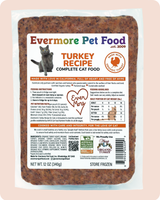 Turkey Recipe for Cats - 12oz