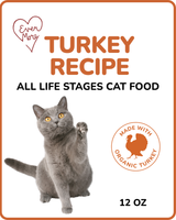 Turkey Recipe for Cats - 12oz